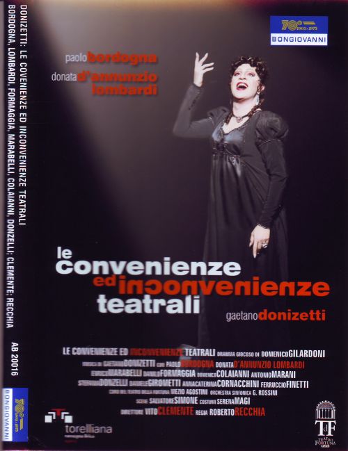 DVD Donizetti Le convenienze ed inconvenienze teatrali